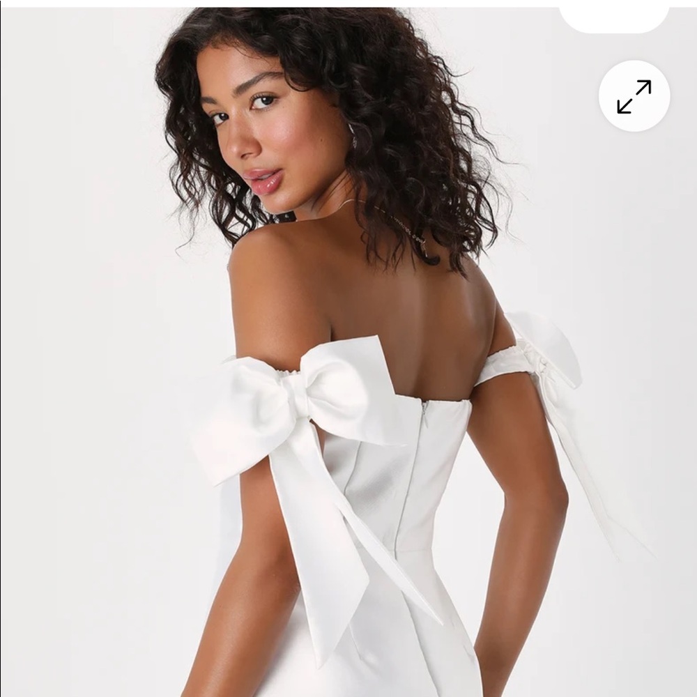 Satin Bow Dress